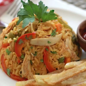 Mini Arroz con Pollo