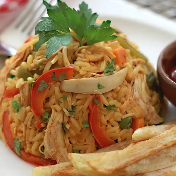 Mini Arroz con Pollo